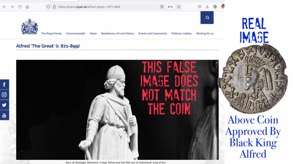 Black Alfred The Great False Image