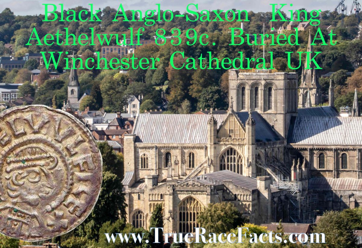 Anglo Saxon King Aethelwulf-839c Winchester Cathedral