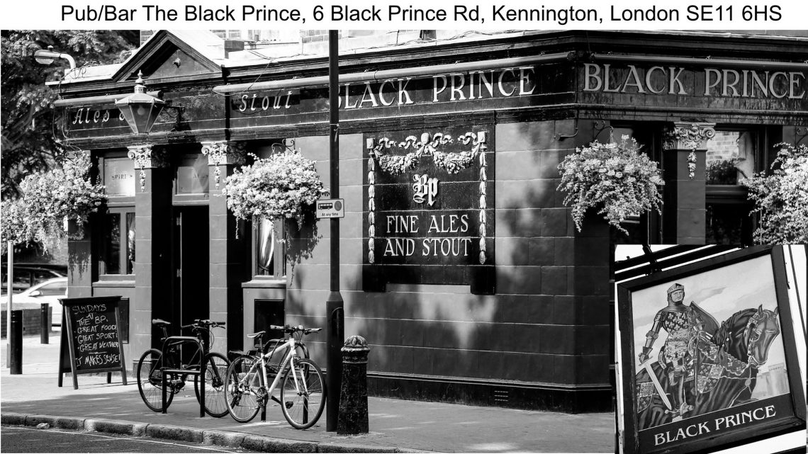 Prince Edward of Woodstock Black Prince Pub South London