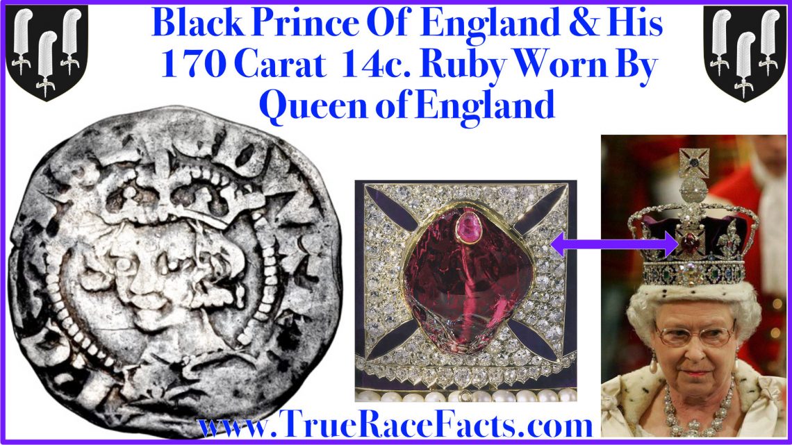 Prince Edward of Woodstock Black Prince Ruby
