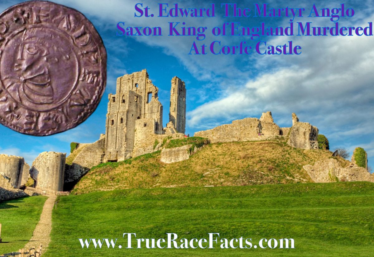 Black King Edward The Martyr 975 - Corfe Castle