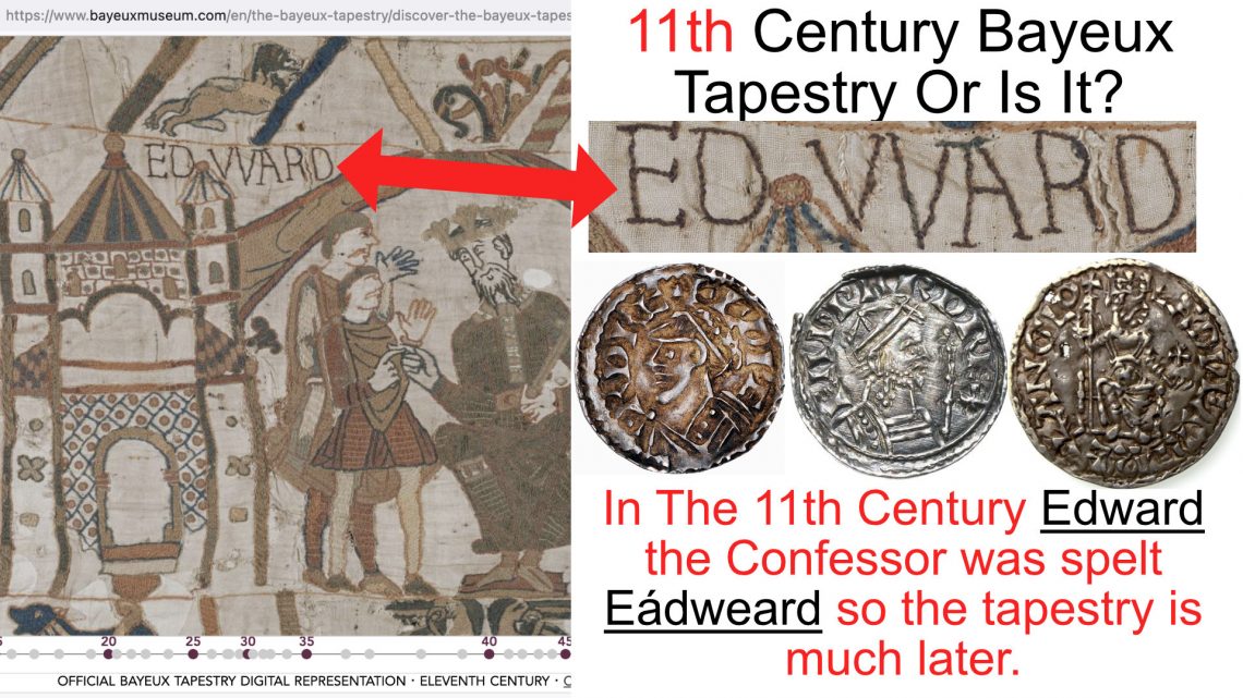 King Edward The Confessor Bayeux Tapestry deception