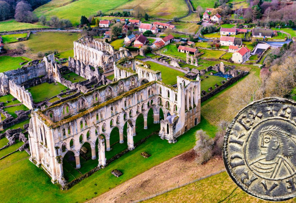 Edward the Elder Coin 899-924 Saxon Cistercian Rievaulx Abbey