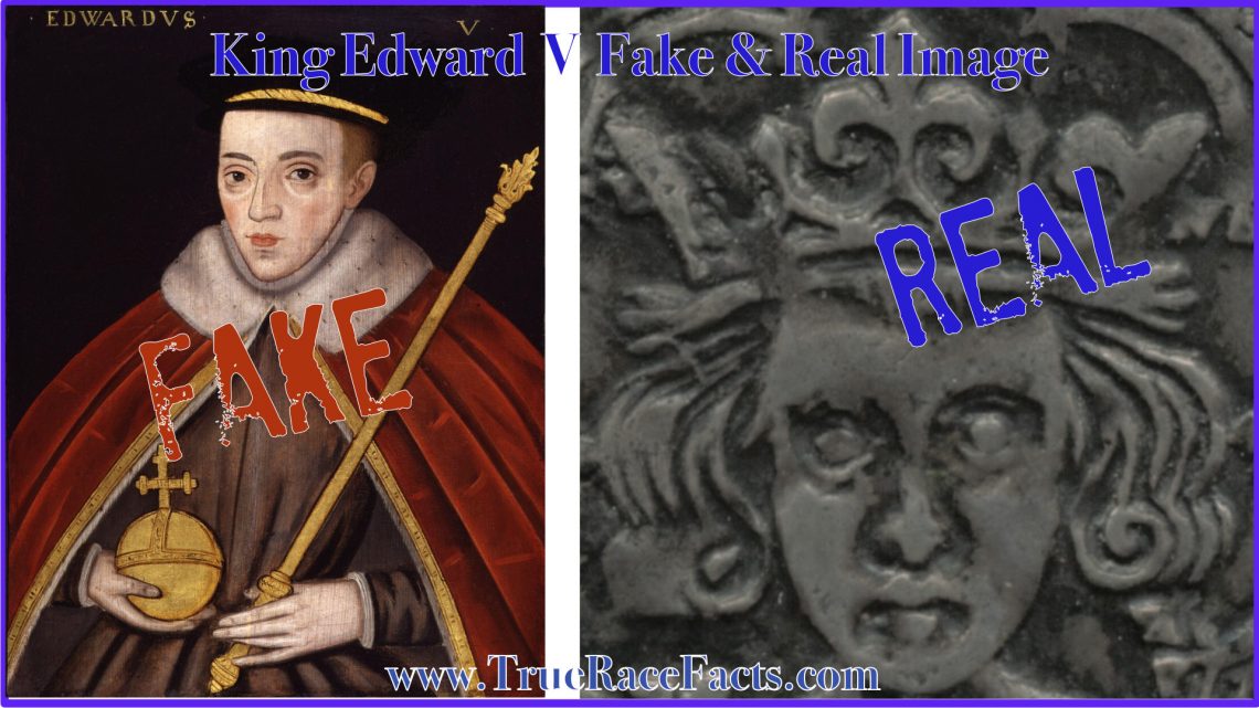 King Edward V of England Real and Fake image