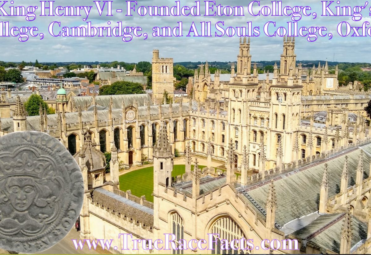 Henry VI Education Funded Cambridge Oxford