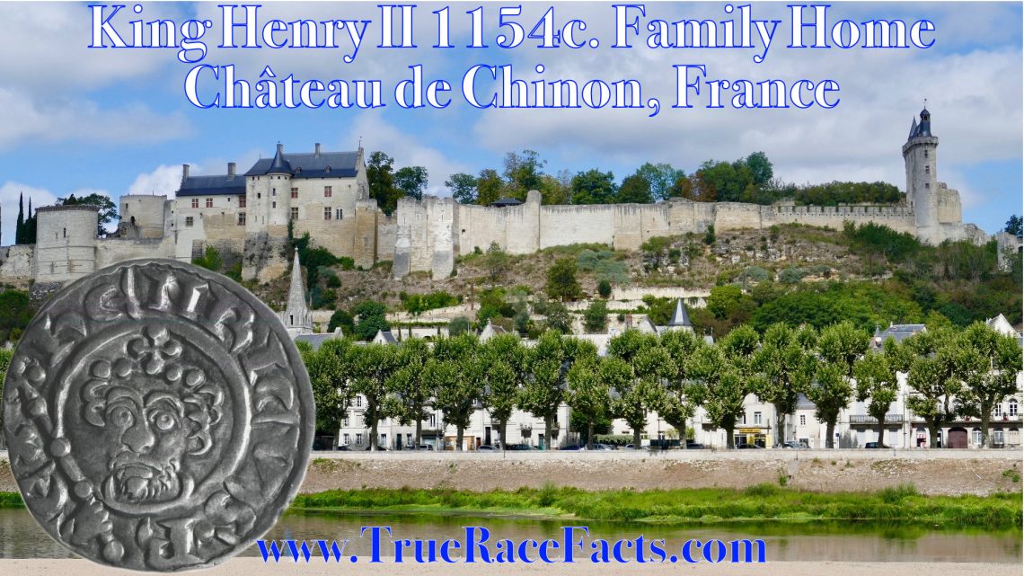 English King Henry II 1154 Château de Chinon France