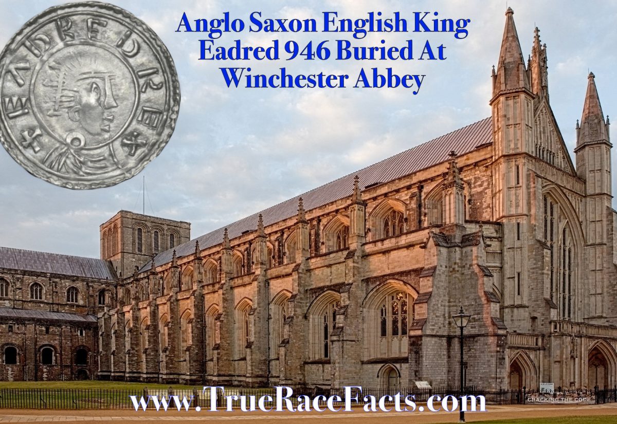 Black King Eadred 946 Winchester Abbey