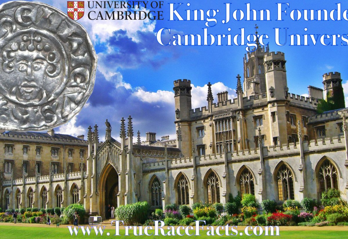 King John Founder of Cambridge University