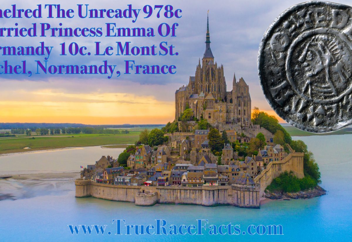 Le Mont St Michel Normandy France Æthelred The Unready 978