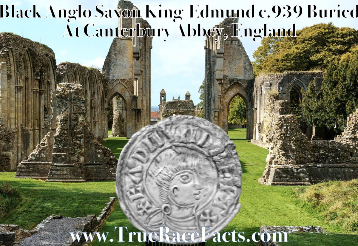 Black King Edmund 939 Glastonbury Abbey