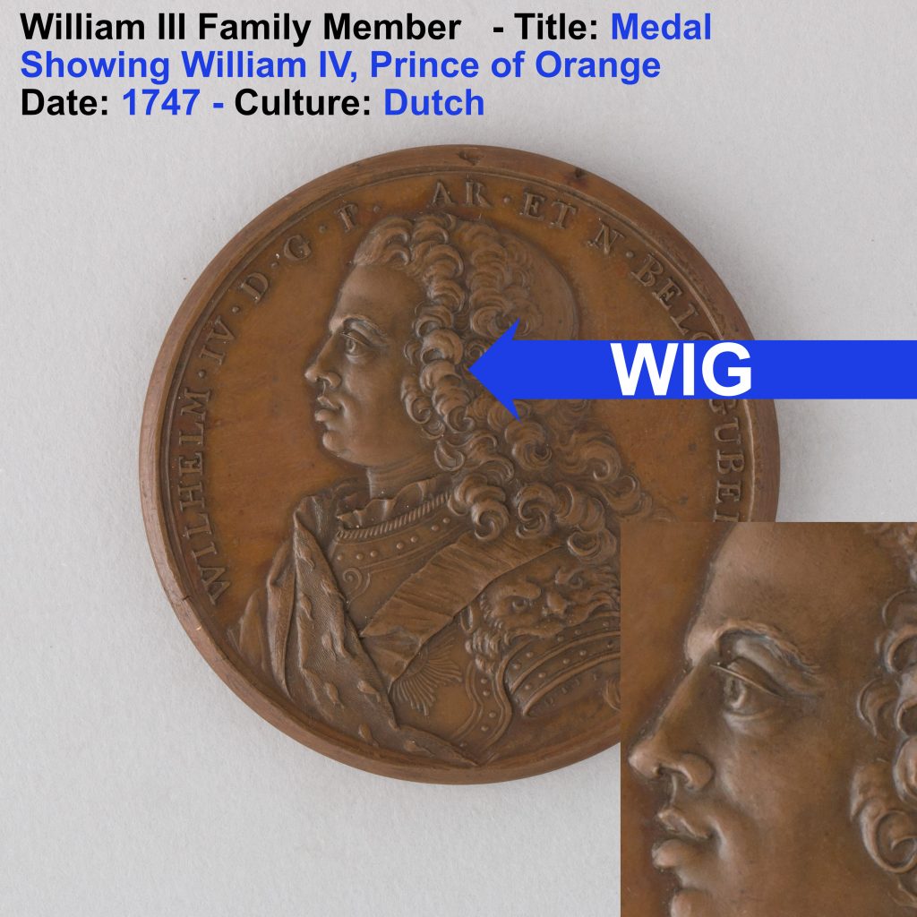 Medal Showing William IV, Prince of Orange MetMuseum 