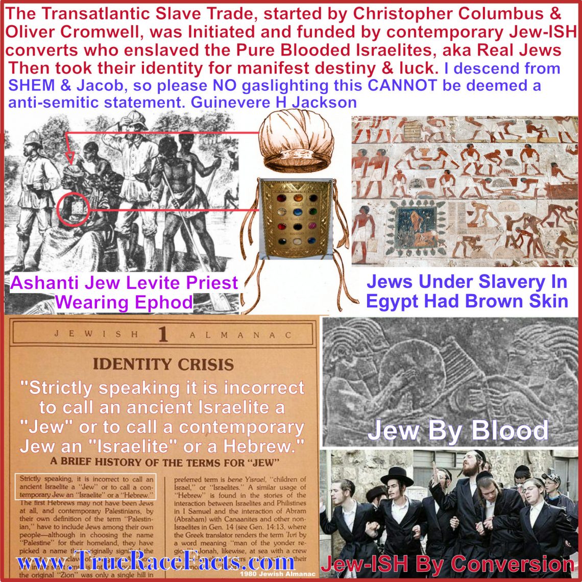 Christopher Columbus and Oliver Cromwell Was Funded By JeWISH Men