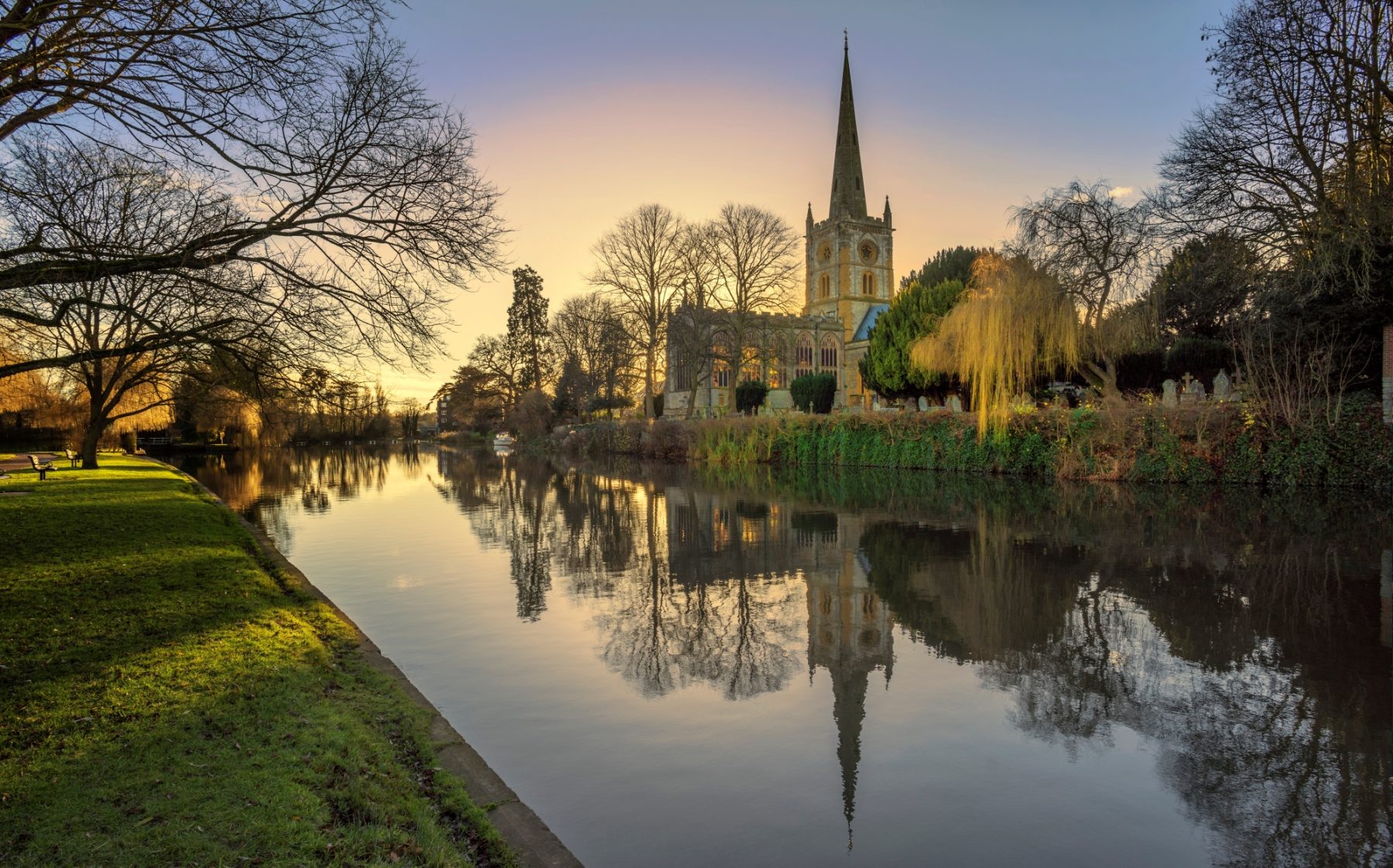 Beautiful view of Berkshire where Robert Achard was born and buried.