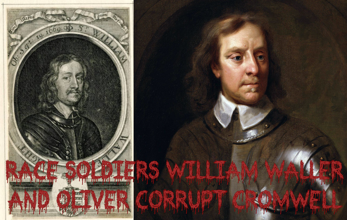 The original family that owned Arundel Castle was likely massacred or put into slavery. Now it's true history is being hidden. THE RACE SOLDIERS WILLIAM WALLER AND OLIVER CORRUPT CROMWELL