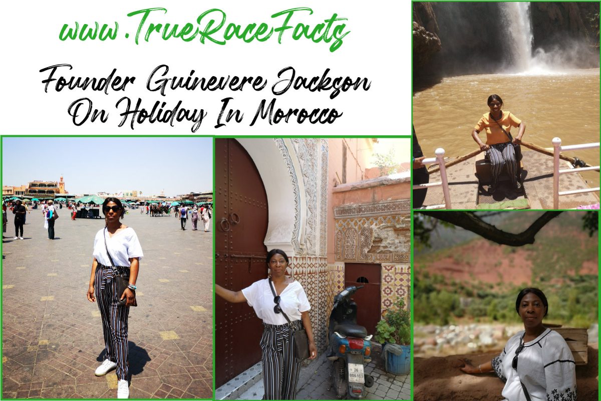 Guinevere Jackson on holiday in Morocco