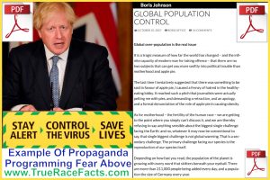 Click To download PDF of Ex British Prime Minister Boris Johnson Population Control Concerns in his 2007 article
