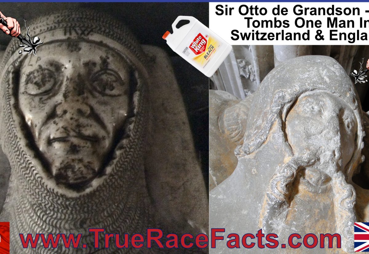 Tomb of Otto de Grandson inside Ottery St Mary church, Devon, England